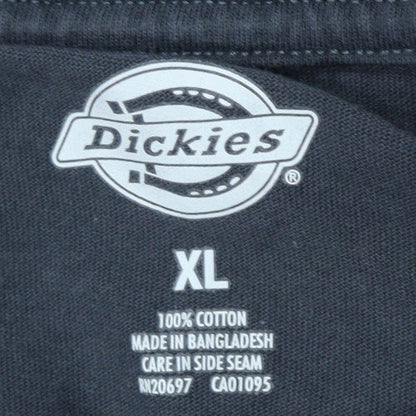 Dickies Mens Black XL Crew Neck Short Sleeve Cotton T-Shirt