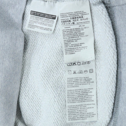 Levi's Men's Grey Sweatshirt M Crew Neck Fleece Pullover Casual