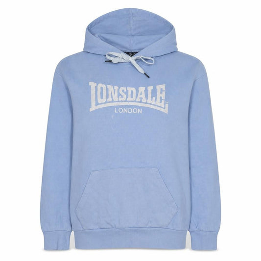 Lonsdale London Womens Blue Pullover Hoodie Size 10 Cotton Blend