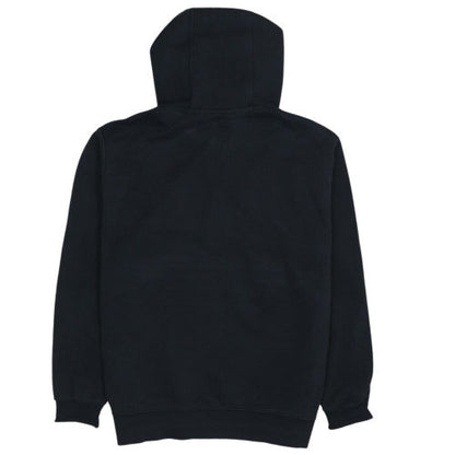 Nike Womens Black 1/2 Zip Hoodie Size L Cotton Blend Pullover