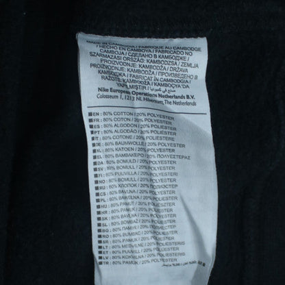 Nike Men's Black Small Pullover Crew Neck Fleece Sweatshirt