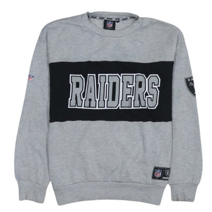Primark Men’s Grey Raiders NFL Pullover Sweatshirt Size S