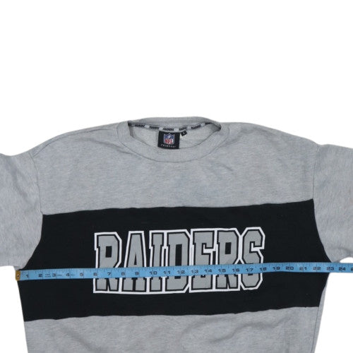 Primark Men’s Grey Raiders NFL Pullover Sweatshirt Size S