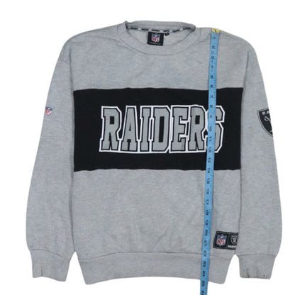 Primark Men’s Grey Raiders NFL Pullover Sweatshirt Size S