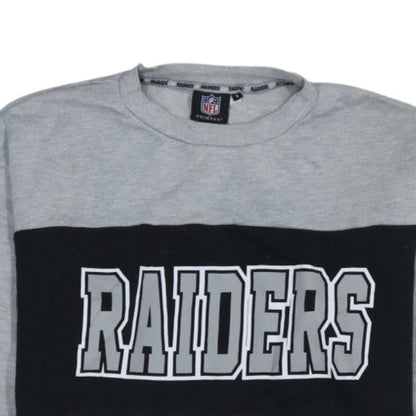 Primark Men’s Grey Raiders NFL Pullover Sweatshirt Size S