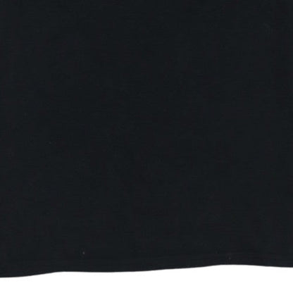 Lotto Men's Black XXL Crew Neck Cotton Graphic T-Shirt