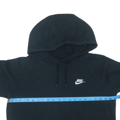 Nike Womens Black Pullover Hoodie Medium Logo Sportswear