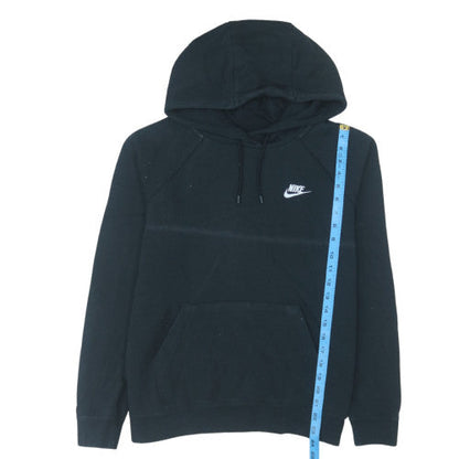 Nike Womens Black Pullover Hoodie Medium Logo Sportswear