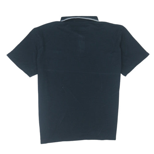 Calvin Klein Men's Black Liquid Touch Polo Shirt XL Cotton