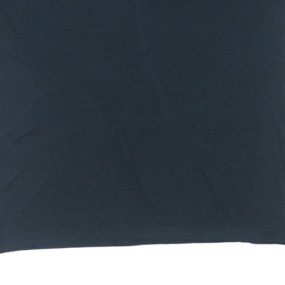 Calvin Klein Men's Black Liquid Touch Polo Shirt XL Cotton
