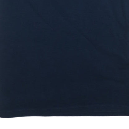 Levi's Men's Navy Blue Crew Neck Cotton T-Shirt Size S