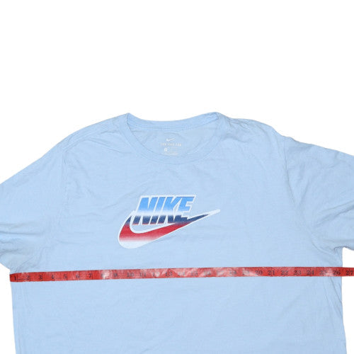 Nike Men's Blue 2XL Graphic Logo Sports T-Shirt