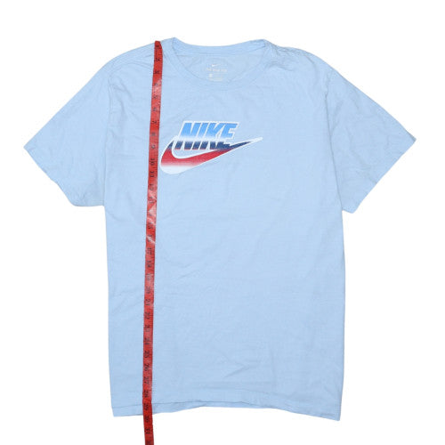 Nike Men's Blue 2XL Graphic Logo Sports T-Shirt