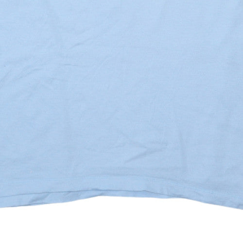Nike Men's Blue 2XL Graphic Logo Sports T-Shirt