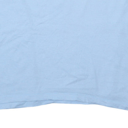 Nike Men's Blue 2XL Graphic Logo Sports T-Shirt
