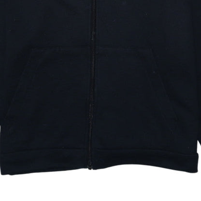 Nike Womens Black Full Zip Dri-Fit Hoodie L Polyester Viscose