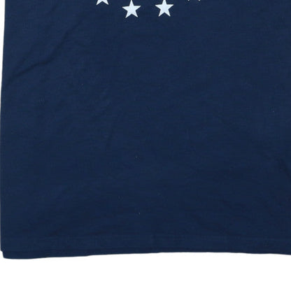 Under Armour Mens Blue 2XL HeatGear Sports Graphic T-Shirt