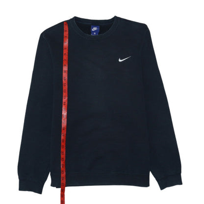Nike Men's Black Crew Neck Pullover Sweatshirt Size M Regular Fit