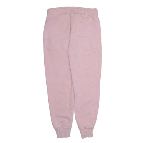 Fila Womens Pink Sweatpants M Cotton Blend Fleece Lounge Trousers