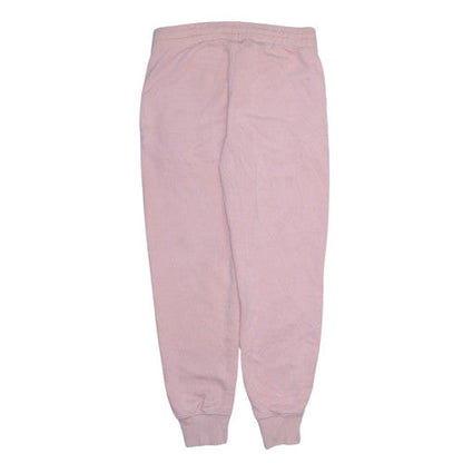 Fila Womens Pink Sweatpants M Cotton Blend Fleece Lounge Trousers