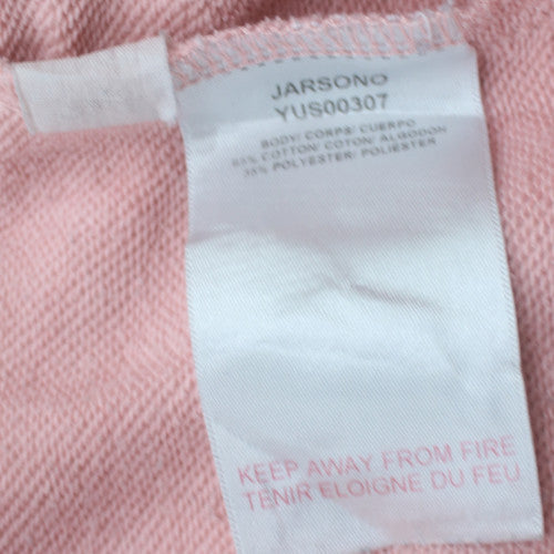 Fila Womens Pink Sweatpants M Cotton Blend Fleece Lounge Trousers