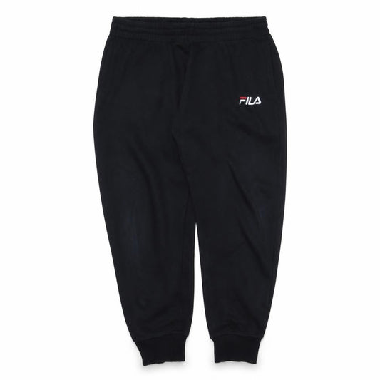Fila Mens Black XL Jogger Sweatpants Cotton Blend Casual