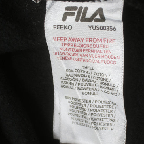 Fila Mens Black XL Jogger Sweatpants Cotton Blend Casual