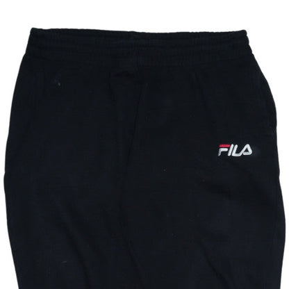 Fila Mens Black XL Jogger Sweatpants Cotton Blend Casual