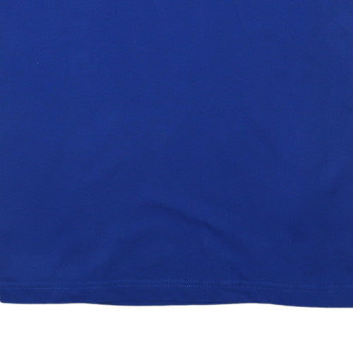 Adidas Men's Blue XL Classic Polo Shirt Short Sleeve Performance