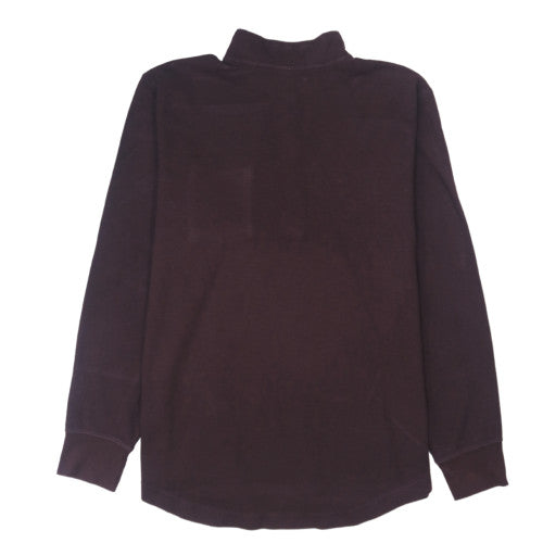 Carhartt Men’s Brown XL Relaxed Fit 1/4 Zip Heavyweight Sweatshirt