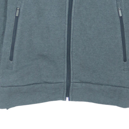 FILA Mens Grey XS Full Zip Hoodie Sweatshirt with Logo