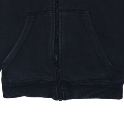 Adidas Women's Black XS Full Zip Hoodie with Logo Detail