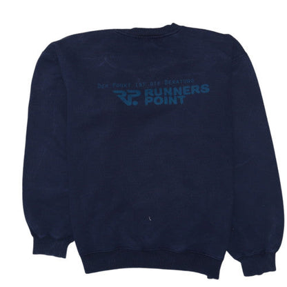 Fila Women’s Navy Blue Pullover Sweatshirt Size L Crew Neck Vintage