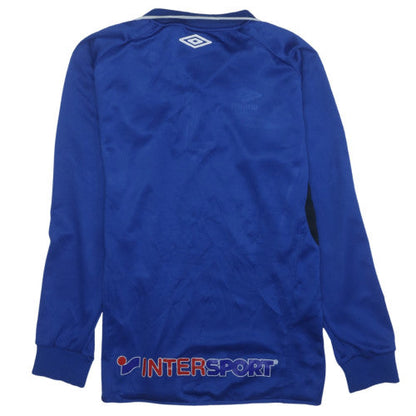 Umbro Men's Blue XL 1/4 Zip Athletic Football Sweatshirt