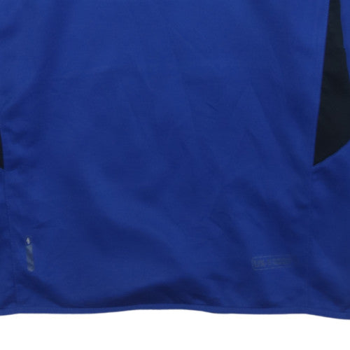 Umbro Men's Blue XL 1/4 Zip Athletic Football Sweatshirt