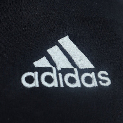 adidas Men's Black Full Zip Hoodie L Fleece Sportswear
