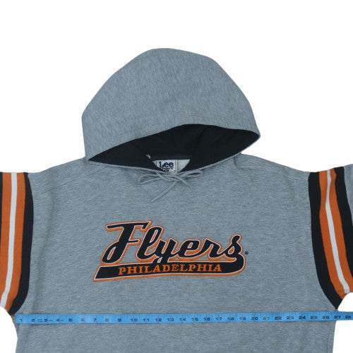 Lee Sport Men's Grey Philadelphia Flyers Pullover Hoodie XL