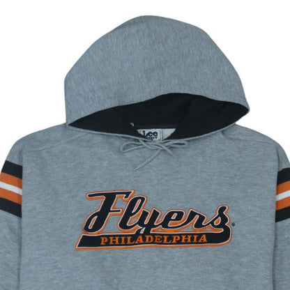 Lee Sport Men's Grey Philadelphia Flyers Pullover Hoodie XL