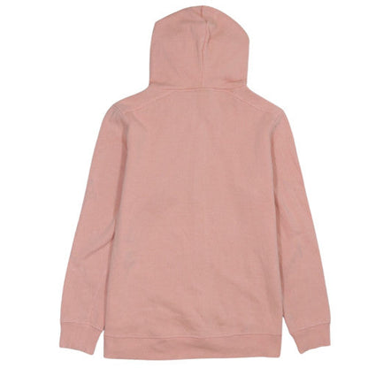 Lonsdale Women Pink Full Zip Hoodie Size 16 Cotton Blend Casual
