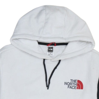 The North Face Men's White Pullover Hoodie M Outdoor Fleece