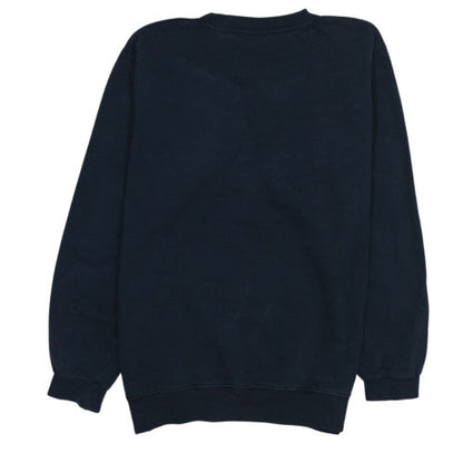 Champion Men's Blue L Pullover Sweatshirt Embroidered Logo Crew Neck