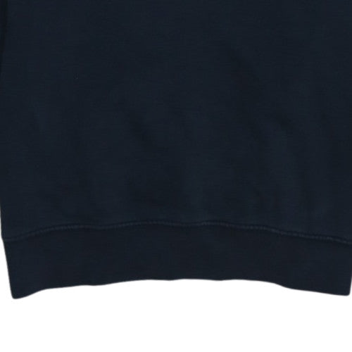 Champion Men's Blue L Pullover Sweatshirt Embroidered Logo Crew Neck