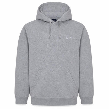 Nike Men's Grey Pullover Fleece Hoodie L Regular Fit Sportswear