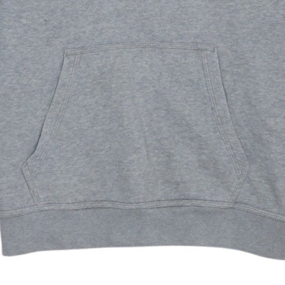 Nike Men's Grey Pullover Fleece Hoodie L Regular Fit Sportswear