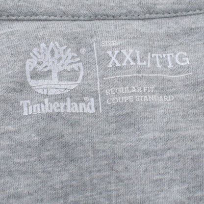 Timberland Womens Grey Pullover Sweatshirt Size 2XL Cotton Blend Regular Fit