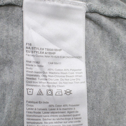 Timberland Womens Grey Pullover Sweatshirt Size 2XL Cotton Blend Regular Fit