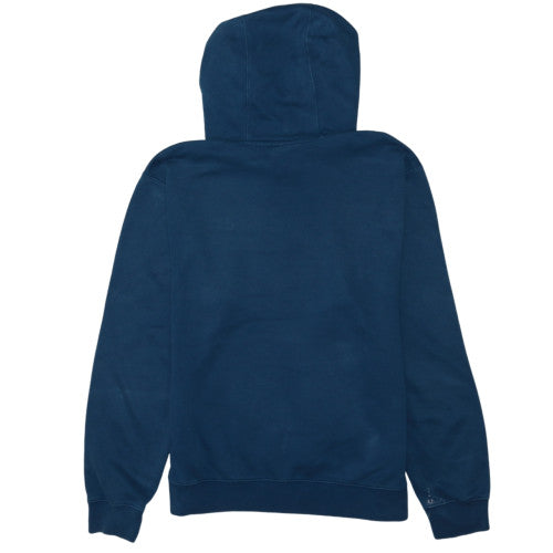 Nike Women's Blue Pullover Hoodie Medium Cotton Blend Casual