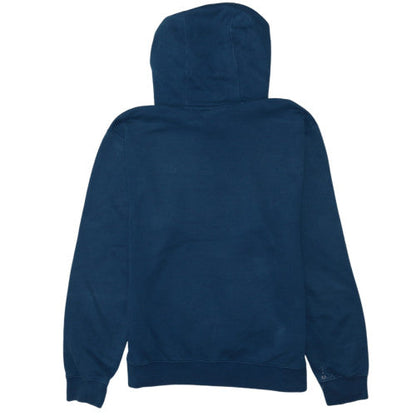 Nike Women's Blue Pullover Hoodie Medium Cotton Blend Casual