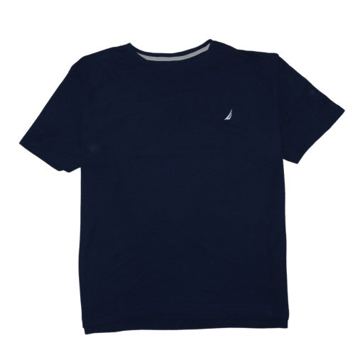 Nautica Men's Blue Crew Neck Short Sleeve T-Shirt Size L