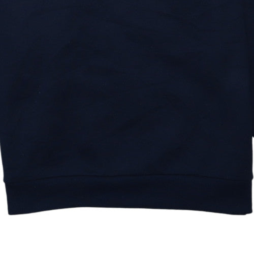 Tommy Sport Men's Blue Regular Fit Crew Neck Sweatshirt M